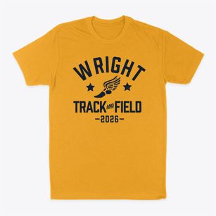 Wright Elementary School Track and Field Classic Dad T-Shirt