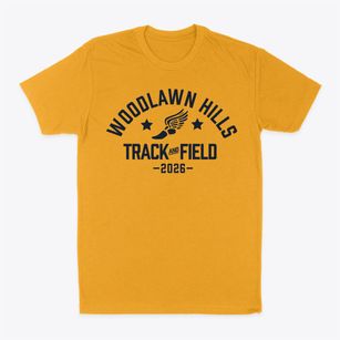 Woodlawn Hills Elementary School Track and Field Classic Dad T-Shirt