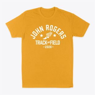 John Rogers Elementary School Track and Field Classic Dad T-Shirt