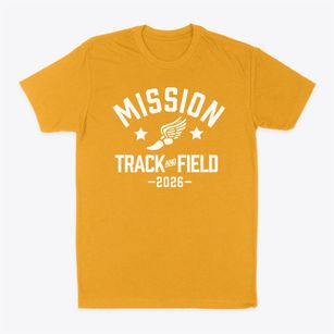 Mission Elementary School Track and Field Classic Dad T-Shirt