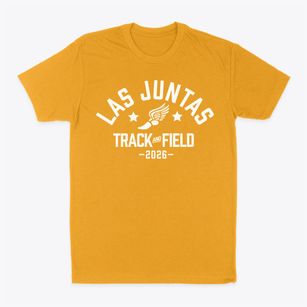 Las Juntas Elementary School Track and Field Classic Dad T-Shirt