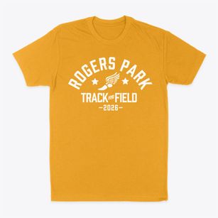 Rogers Park Middle School Track and Field Classic Dad T-Shirt