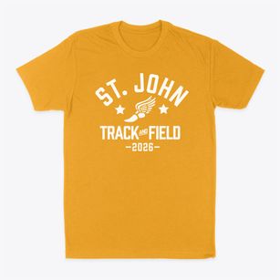 St John The Evangelist Parish Track and Field Classic Dad T-Shirt