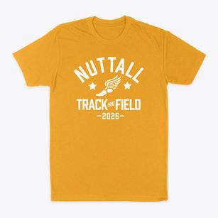Nuttall Middle School Track and Field Classic Dad T-Shirt