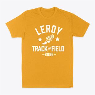 Leroy Senior High School Track and Field Classic Dad T-Shirt