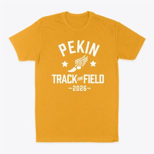 Pekin Elementary School Track and Field Classic Dad T-Shirt