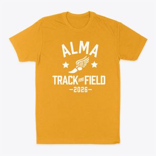 Alma Middle School Track and Field Classic Dad T-Shirt