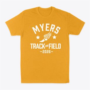 Myers Elementary School Track and Field Classic Dad T-Shirt