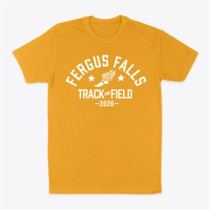 Fergus Falls High School Track and Field Classic Dad T-Shirt