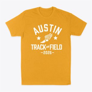 Austin High School Track and Field Classic Dad T-Shirt