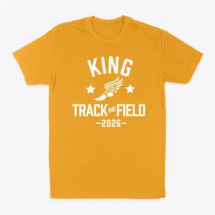 Martin Luther King Elementary School Track and Field Classic Dad T-Shirt