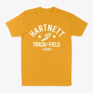 Hartnett Elementary School Track and Field Classic Dad T-Shirt