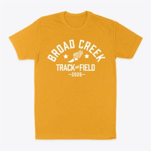 Broad Creek Middle School Track and Field Classic Dad T-Shirt