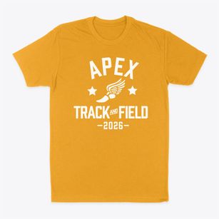 Apex Charter Academy Track and Field Classic Dad T-Shirt