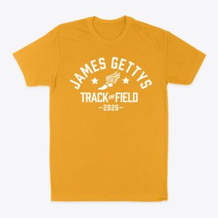 James Gettys Elementary School Track and Field Classic Dad T-Shirt