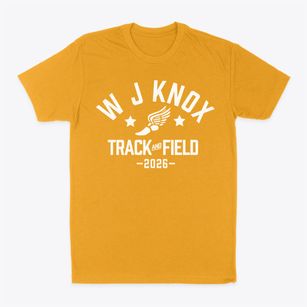 W J Knox Elementary School Track and Field Classic Dad T-Shirt