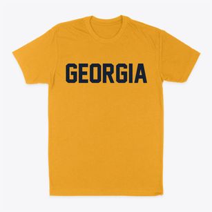  Georgia Block Letter Classic Dad T-Shirt