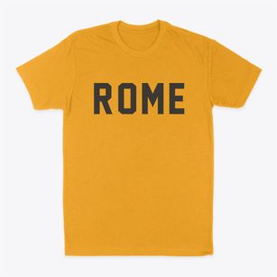 Rome Iowa Classic Block Classic Dad T-Shirt