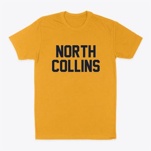 North Collins New York Classic Block Classic Dad T-Shirt