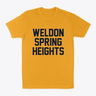 Weldon Spring Heights Missouri Classic Block Classic Dad T-Shirt