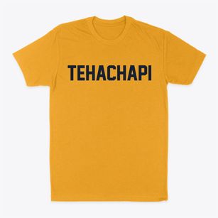 Tehachapi California Classic Block Classic Dad T-Shirt