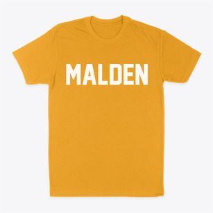 Malden Massachusetts Classic Block Classic Dad T-Shirt