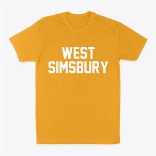 West Simsbury Connecticut Classic Block Classic Dad T-Shirt