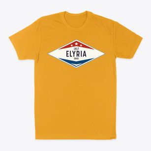Elyria Ohio Diamond Star Classic Dad T-Shirt