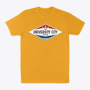 University City Missouri Diamond Star Classic Dad T-Shirt