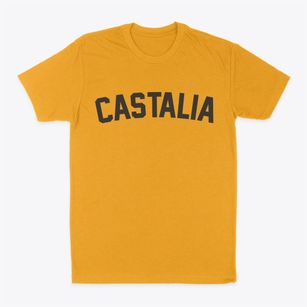 Castalia Iowa Classic Curve Classic Dad T-Shirt