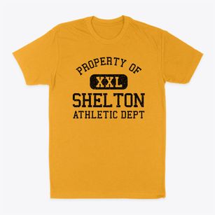 Shelton Connecticut Athletic Dept Classic Dad T-Shirt