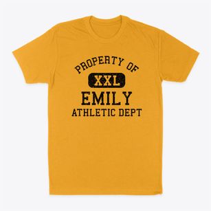 Emily Minnesota Athletic Dept Classic Dad T-Shirt