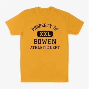 Bowen Illinois Athletic Dept Classic Dad T-Shirt