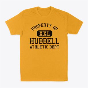 Hubbell Nebraska Athletic Dept Classic Dad T-Shirt