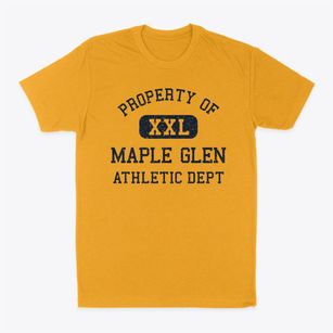 Maple Glen Pennsylvania Athletic Dept Classic Dad T-Shirt