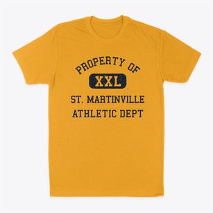 St. Martinville Louisiana Athletic Dept Classic Dad T-Shirt