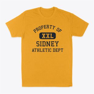 Sidney New York Athletic Dept Classic Dad T-Shirt