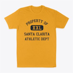 Santa Clarita California Athletic Dept Classic Dad T-Shirt