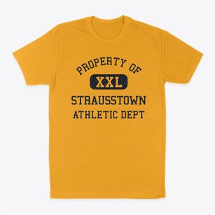 Strausstown Pennsylvania Athletic Dept Classic Dad T-Shirt