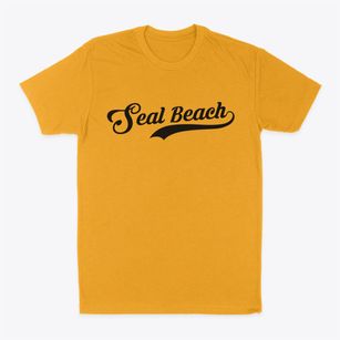 Seal Beach California Vintage Team Classic Dad T-Shirt