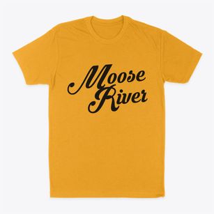 Moose River Maine Vintage Team Classic Dad T-Shirt