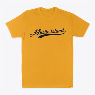 Mystic Island New Jersey Vintage Team Classic Dad T-Shirt