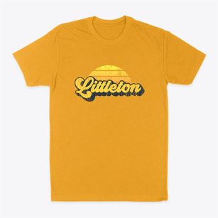 Littleton New Hampshire Sublime Sunset Classic Dad T-Shirt