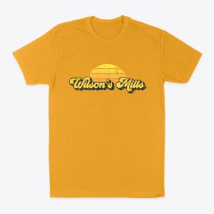 Wilson's Mills North Carolina Sublime Sunset Classic Dad T-Shirt
