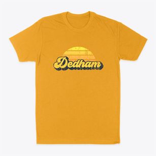 Dedham Maine Sublime Sunset Classic Dad T-Shirt