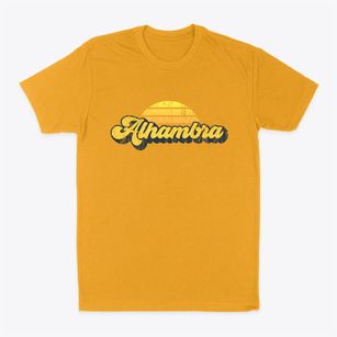 Alhambra Illinois Sublime Sunset Classic Dad T-Shirt