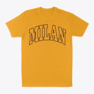 Milan Ohio Trendy Block Classic Dad T-Shirt