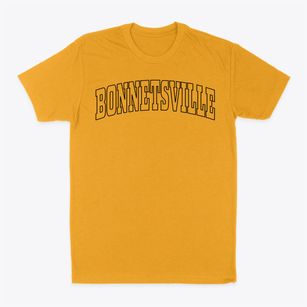 Bonnetsville North Carolina Trendy Block Classic Dad T-Shirt