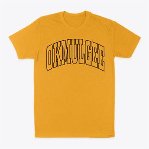 Okmulgee Oklahoma Trendy Block Classic Dad T-Shirt