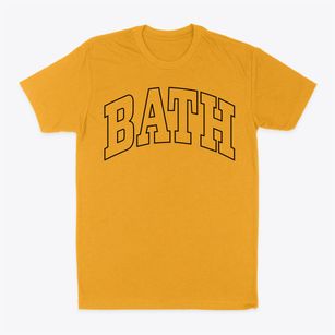 Bath New York Trendy Block Classic Dad T-Shirt